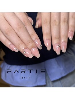パルティー 大阪北浜店(PARTIE)/チークネイル