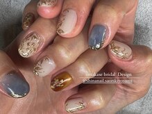 シナネイル 清澄白河店(SHINA NAIL)/ブライダル　ネイルデザイン♪