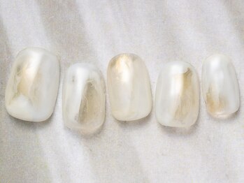 アイネイルズ 天神今泉店(I-nails)/ホワイトクリアニュアンス