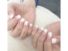 エムスラッシュ ネイル センター北店(M.SLASH)/パラジェル ホワイト