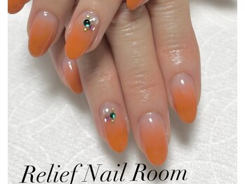 リリーフネイルルーム(RELiEF NAiL ROOM)/ワンカラー/グラデコース