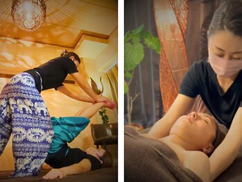 アロマフォーレ 水戸店(AromaForet)の写真/【疲れ・内臓の不調感にアプローチ】《心身リセット》タイ古式×腸揉みチネイザン×ヘッドスパ120分¥17,000