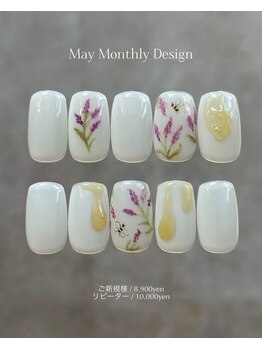 ノイスネイル(noice nail)/5月monthly &nbsp;design