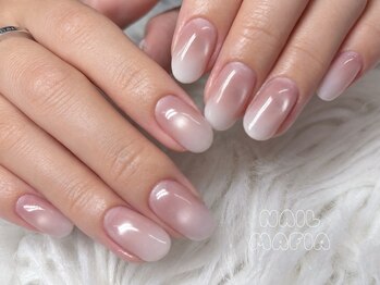 ネイルマフィア 新宿(NAIL MAFIA)の写真/《初回オフ無料ラメグラ・ワンカラー￥5500》技術・雰囲気◎フィルイン技術でモチの良いジェルを♪