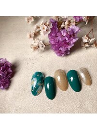 徳留限定オススメデザインネイル