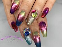 アン ジョーヌドラゴ/【自爪ネイル】ミラーグラデ