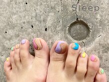 スリープ 中目黒(Sleep nakameguro)/Hiromi/フットネイル¥14300