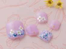 カラーズ 浜松店(colors)/あじさいネイル☆