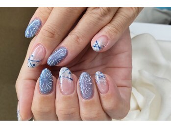 キープ ネイルサロン(KEEP)/大人な花火♪