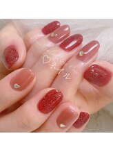 ローズクレア(Rose Crea)/フラッシュネイル