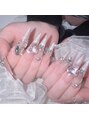 ネイルサロン ハナアオヤマ 堂山店(Nailsalon HanaAoyama) ロングネイル大好きです♪