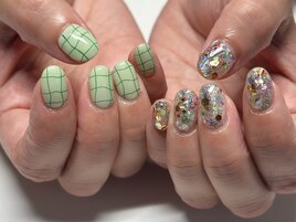 アシンメトリーネイル