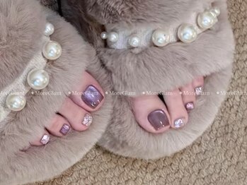 モアグラム 渋谷道玄坂店(More Glam)/フットネイル 定額 夏ネイル