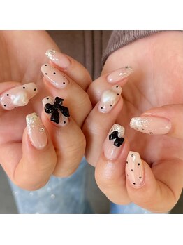 サララ(SALALA)/ドット＆リボンパーツ♪