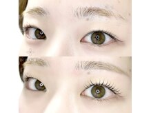 まつ毛パーマとアイブロウWAXのセットメニューがおすすめです◎