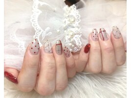 ハート/キルティングネイル