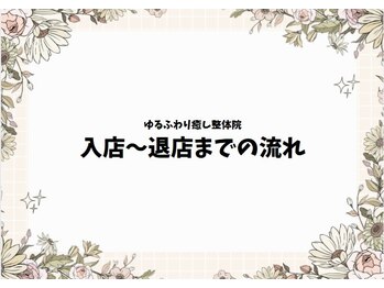 ゆるふわり/『ゆるふわり』での流れ　整体