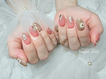 じゅわっとピンクネイル