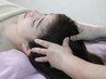 【首肩コリ・脳疲労・眼精疲労改善】ドライヘッドスパ＋首肩 ＋背中 60分
