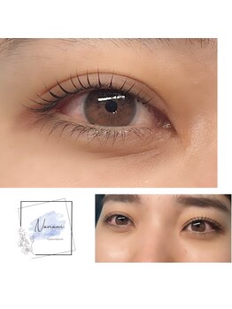 ナナヴィ(Nanavi)/まつげパーマ/韓国風束間仕上げ