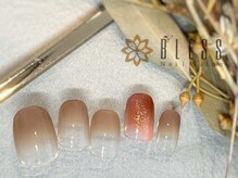 ネイルアンドアイラッシュサロン ブレス 長町南駅店(BLESS)/季節のカラーでポイントアート♪