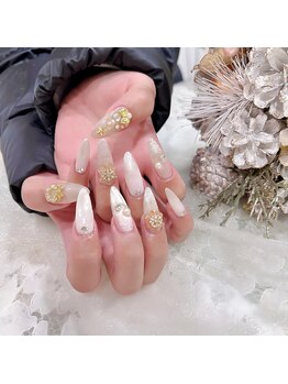 ラビーネイルズ 小倉魚町(Lovvy nails)/ツリー×リース☆