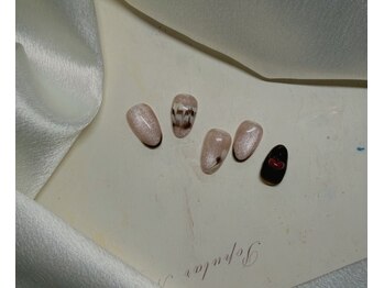 月限定　ピーコックネイル♪