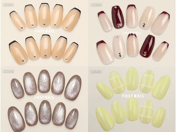 ファストネイル イオンモール堺北花田店(FAST NAIL)/定額 ¥5410 ◆ シンプルAコース