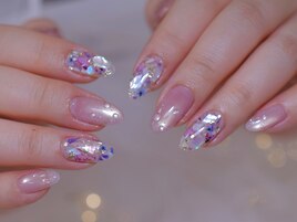 紫陽花　夏　水滴　enoi &nbsp;シェル