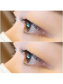 ネイルアンドアイ ビューティーオーブ(nail&eye beauty ORB)/ケラチンラッシュ(上下カール)