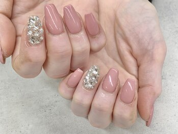 ネイルサロン ドゥ(Nail Salon Doux)/(平田)きらきら埋めつくしネイル