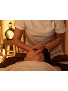 ヘッドスパで癒されたい