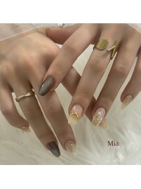 マグネット×ミラーアート