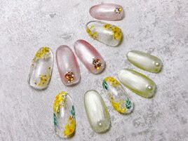 ミモザネイル