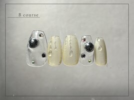 【バラジェル】ニュアンスネイル