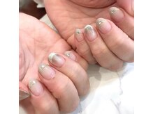 ハーティーネイル 自由が丘南口店(heartynail)/ゴールドマグネット