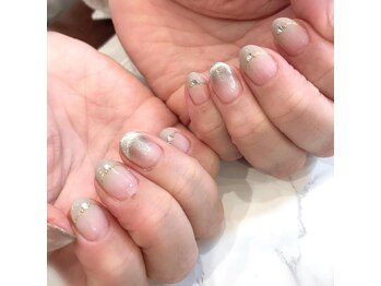 ハーティーネイル 自由が丘南口店(heartynail)/ゴールドマグネット