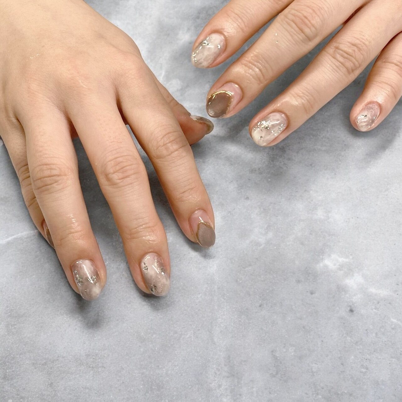 ネイルチップ ニュアンスネイル シンプルネイル ブライダルネイル