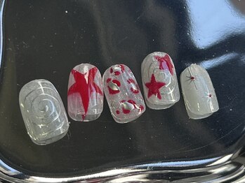 つめノさき/Red スターネイル!