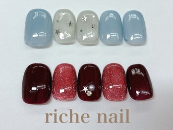 リッシュネイル 新百合ヶ丘店(riche nail)/シンプルアートコース