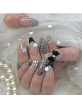 カメリア(Camelia)/ツイードネイル