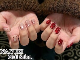 やさしい雰囲気ネイル