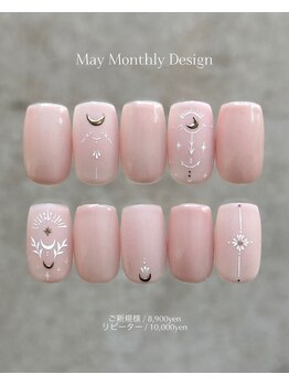 ノイスネイル(noice nail)/5月monthly &nbsp;design