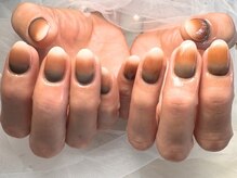 ネイルサロン べルフ(nail salon Verf)/ボーダーネイル♪