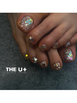 ザ ユープラス(THE U +)の写真/足裏角質ケアができるサロンで美脚へ！シンプルからデザインまで幅広く対応◎