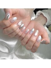 アートネイル ギャラリー(Art nail Gallery)/シルバーニュアンス
