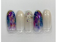 デコルネイル(Decor nail)/８番　2021春デザインコンテスト