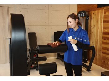 国府坂口整体院 イープラスフィットネスジム(E-PLUS Fitness Gym)/コロナ対策