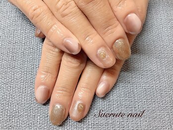 スエルテ ネイルサロン 北千住店/オンブレフレンチネイル ¥8000