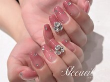 アクイユ 銀座店(ACCUEIL)/うるきゅんピンクネイル